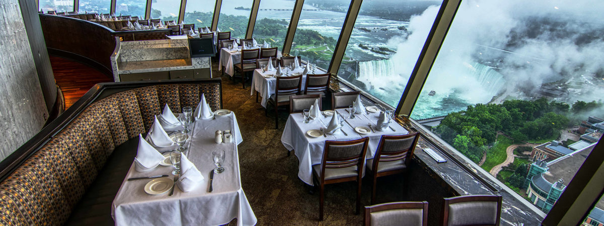 Skylon Tower Revolving Dining Room About
